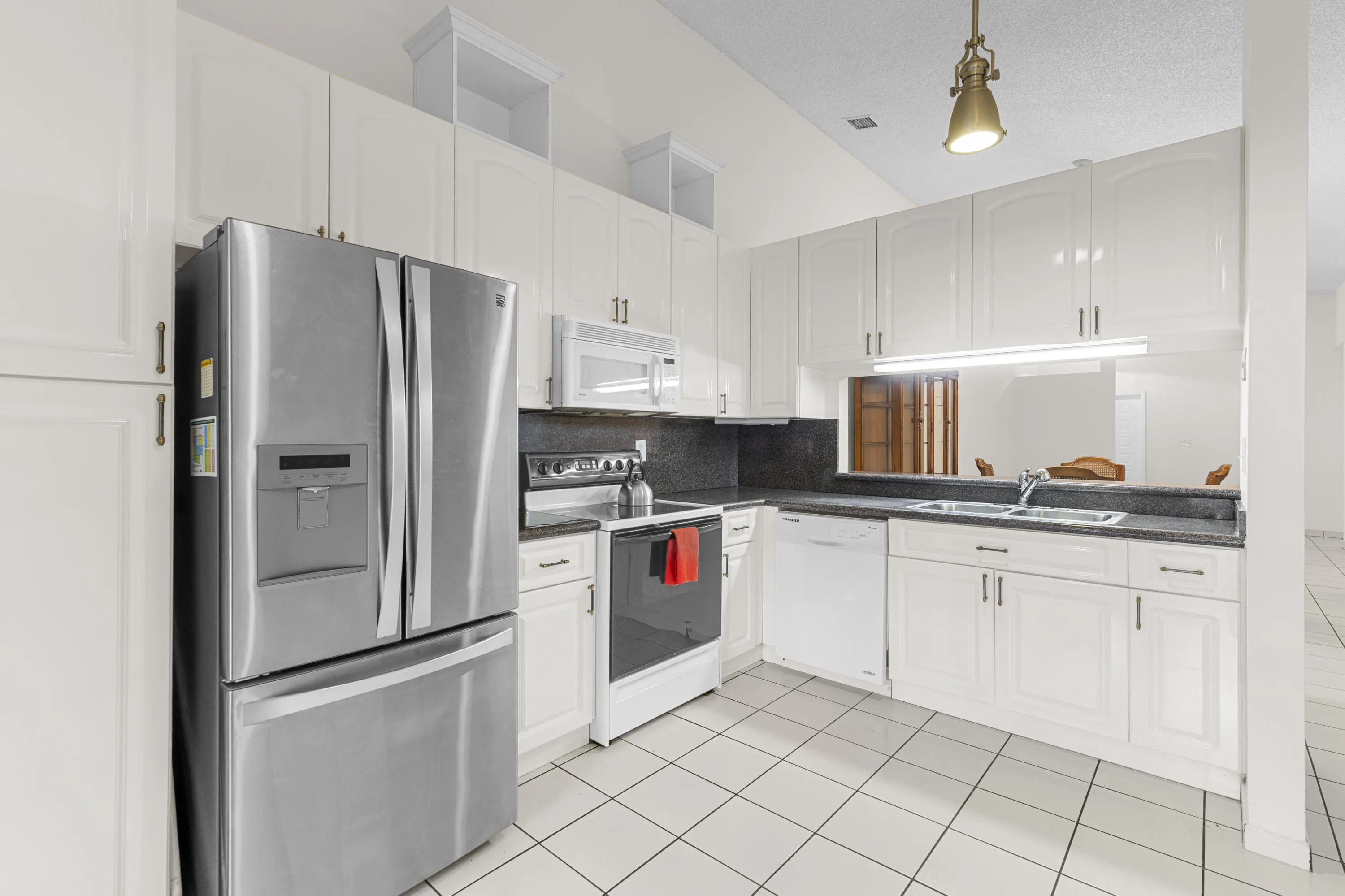 updated kitchen and appliances
