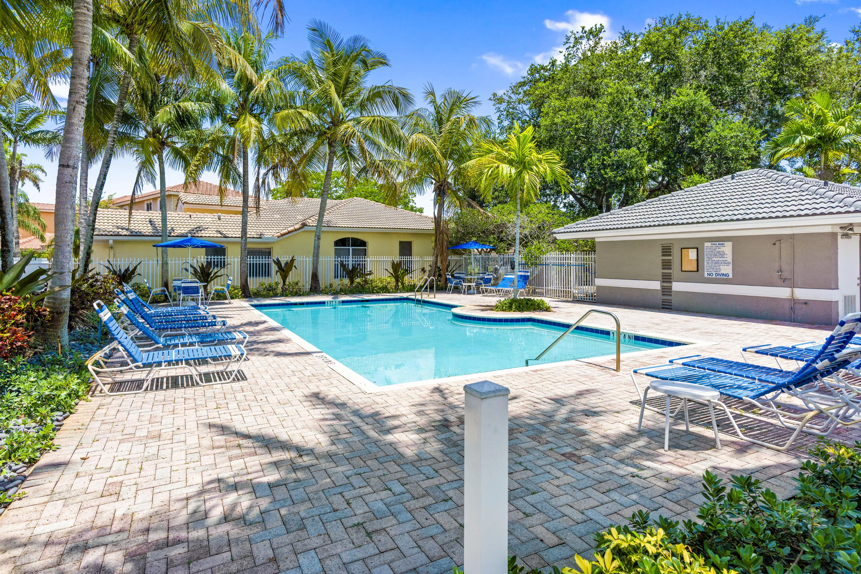 Mariposa Isles community pool.