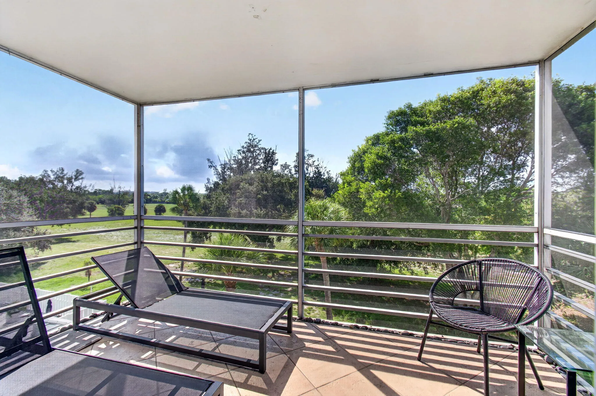 Screened In Porch with Preserve Views