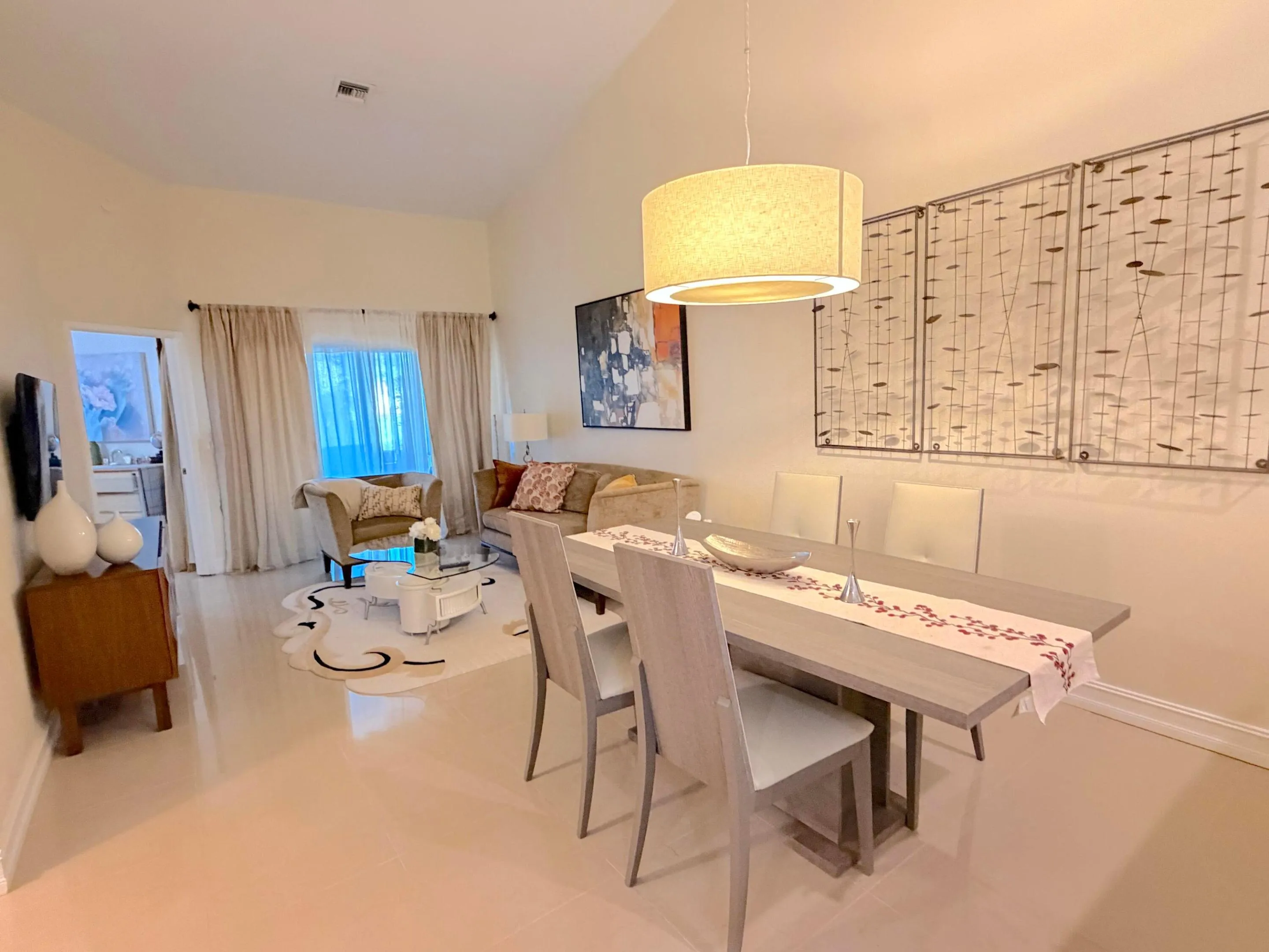Dining/Living area