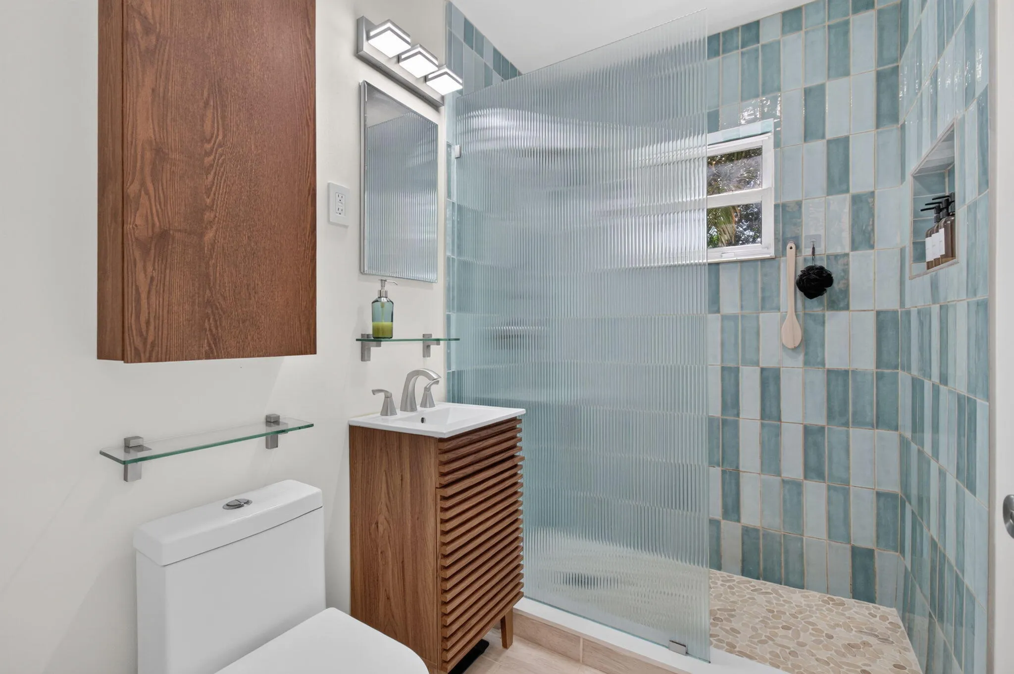 Renovated bathroom