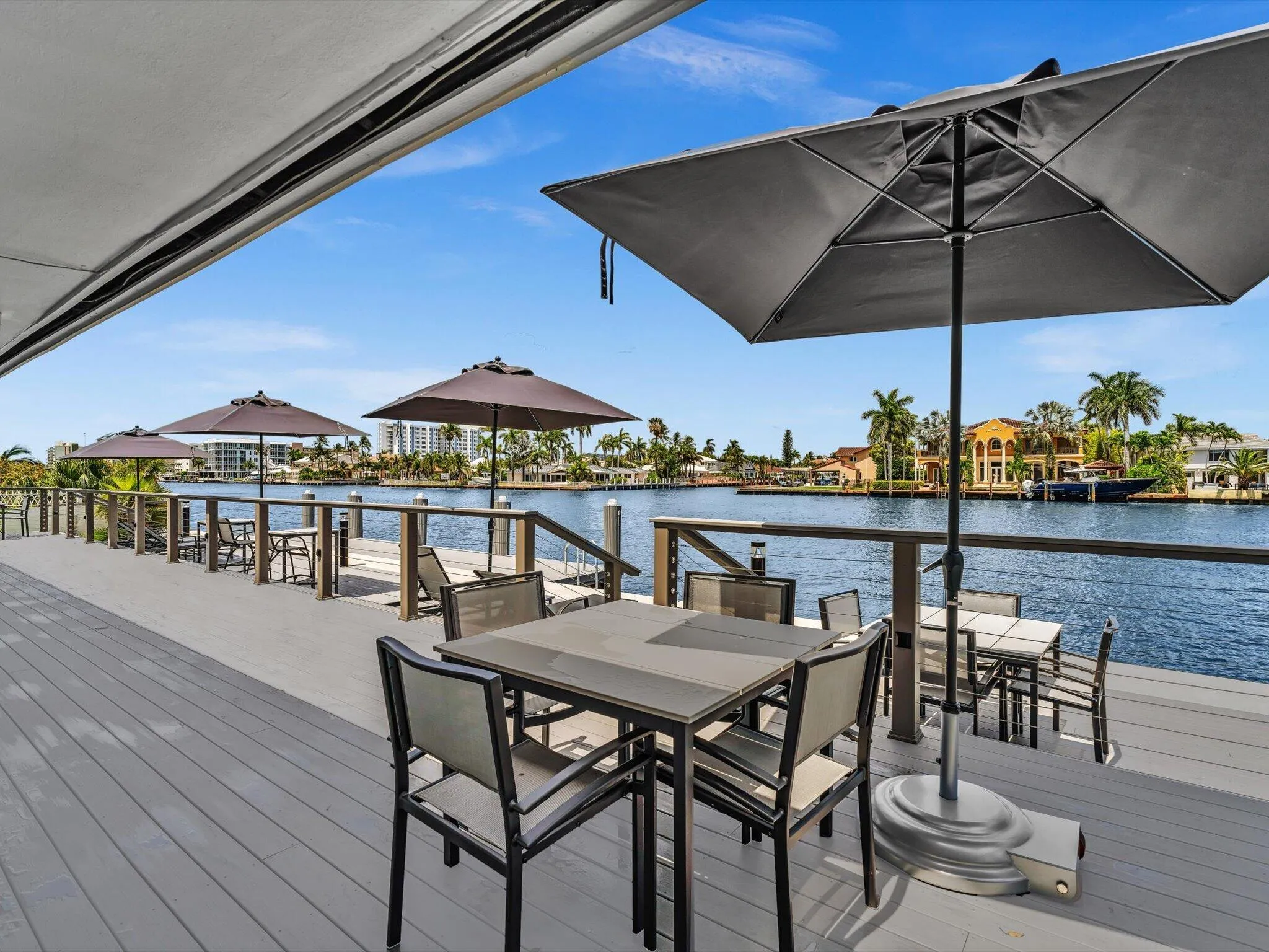 Clubhouse deck