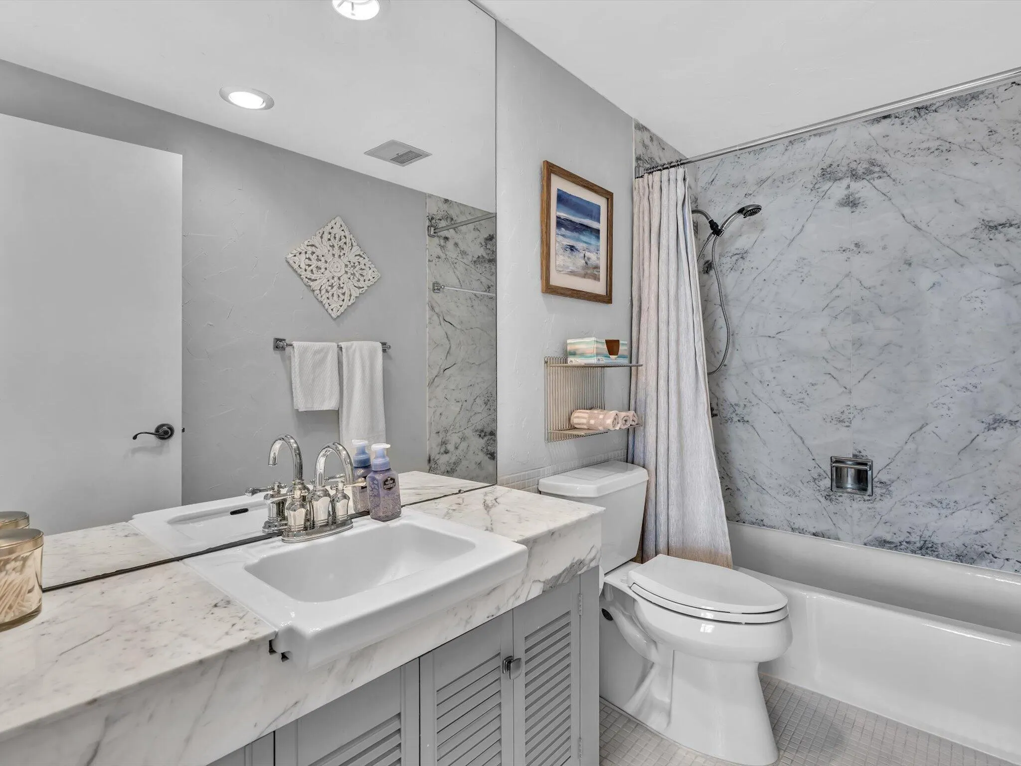 Marble walls