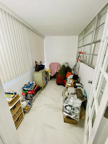 Enclosed balcony can be extra bedroom.