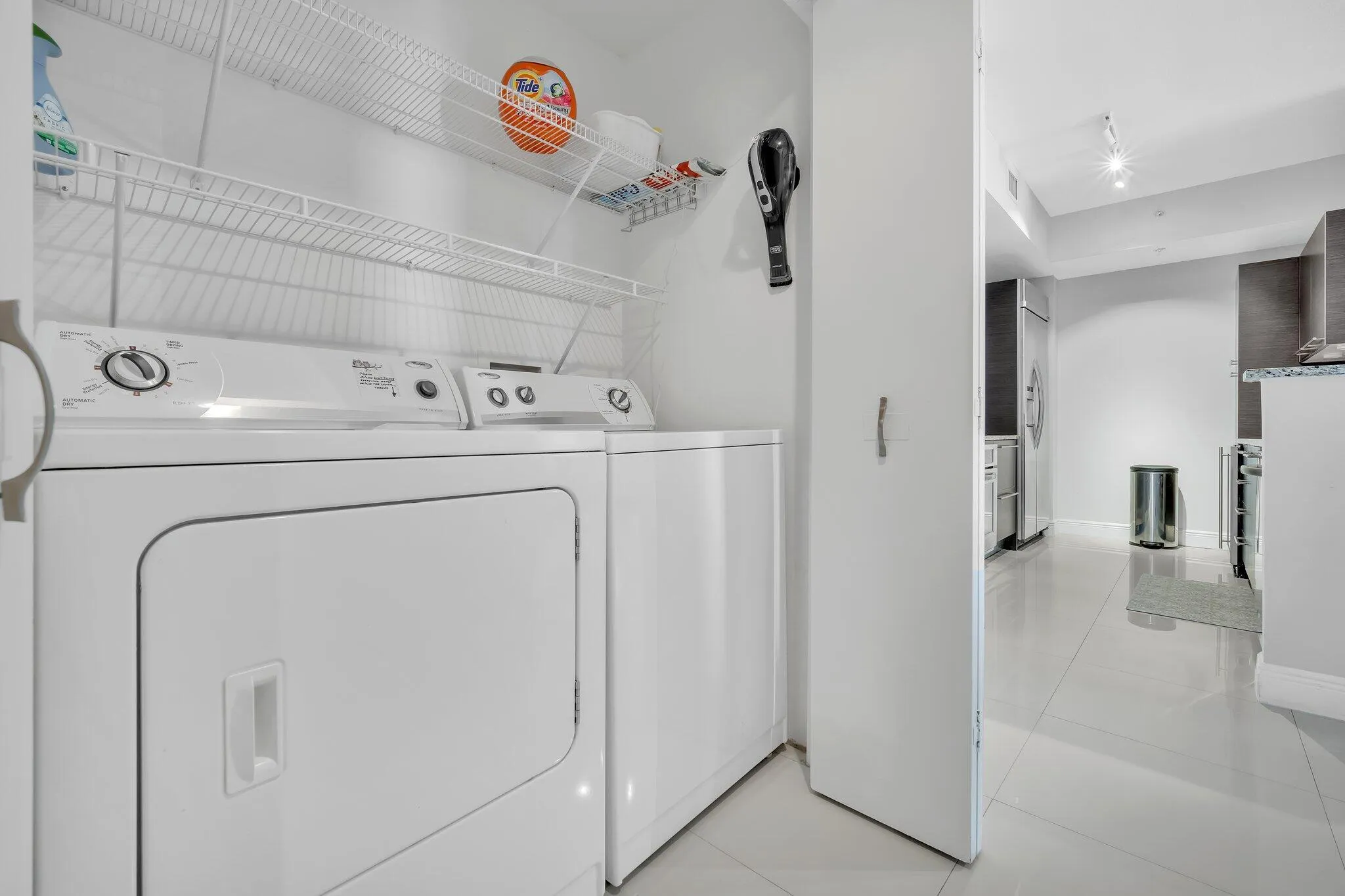 In-Unit Laundry Closet