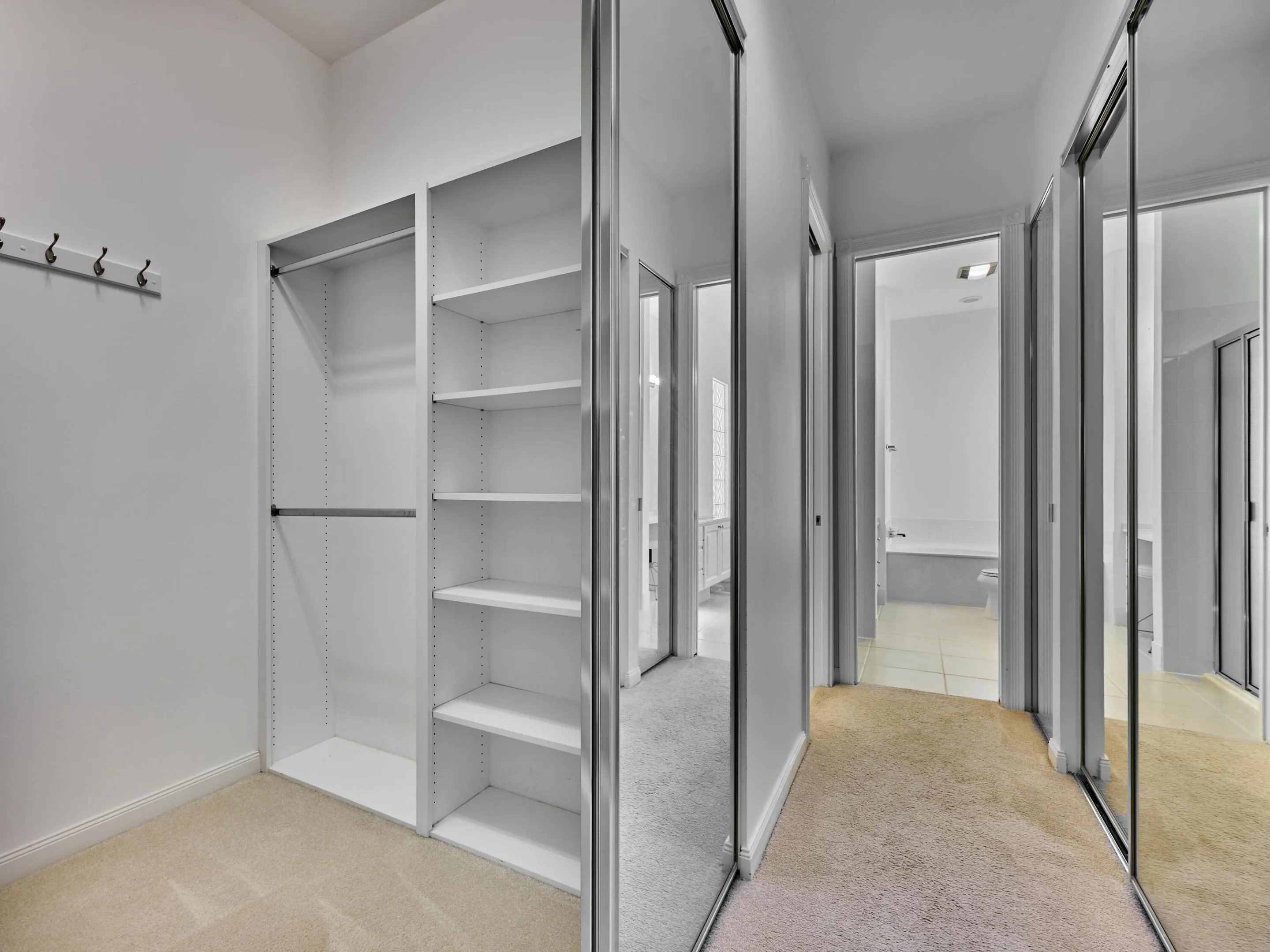 Main closets