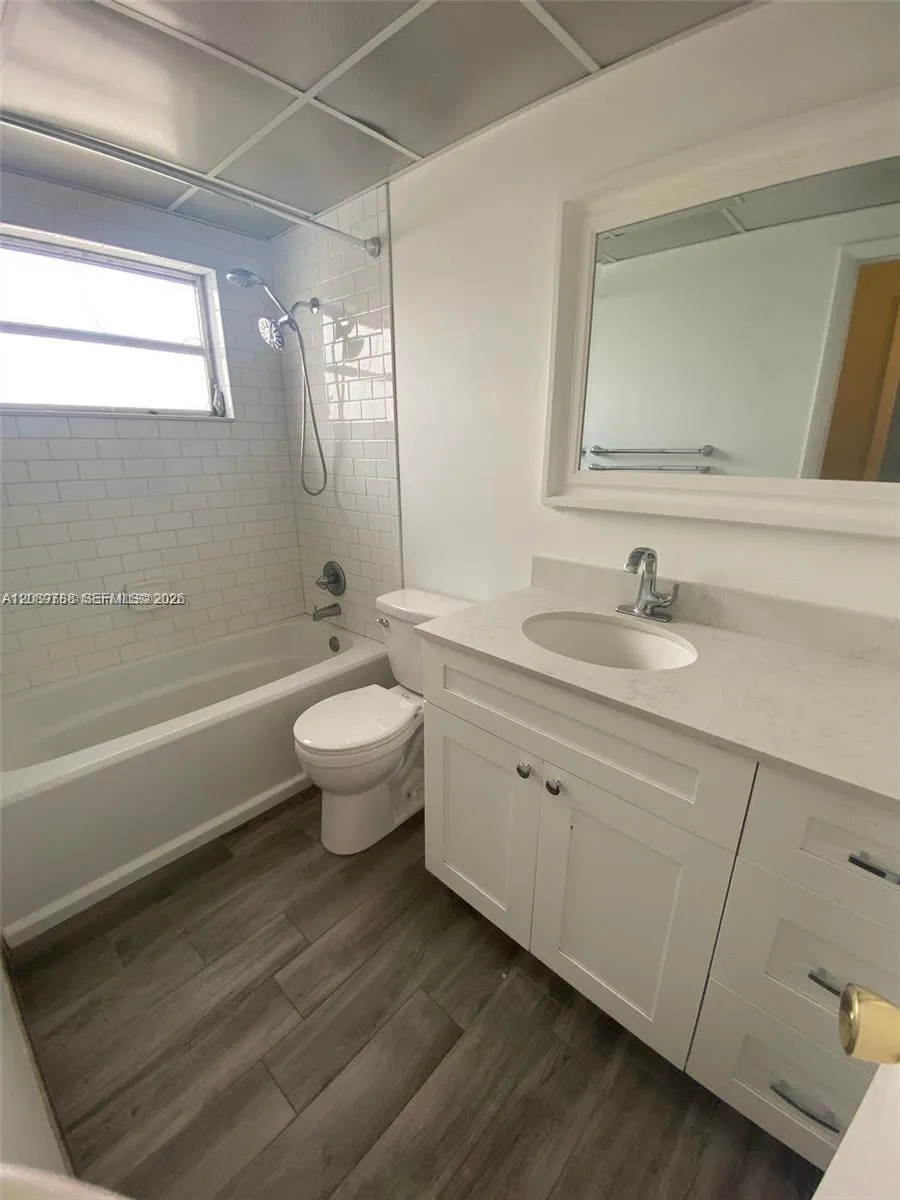 Renovated bathroom
