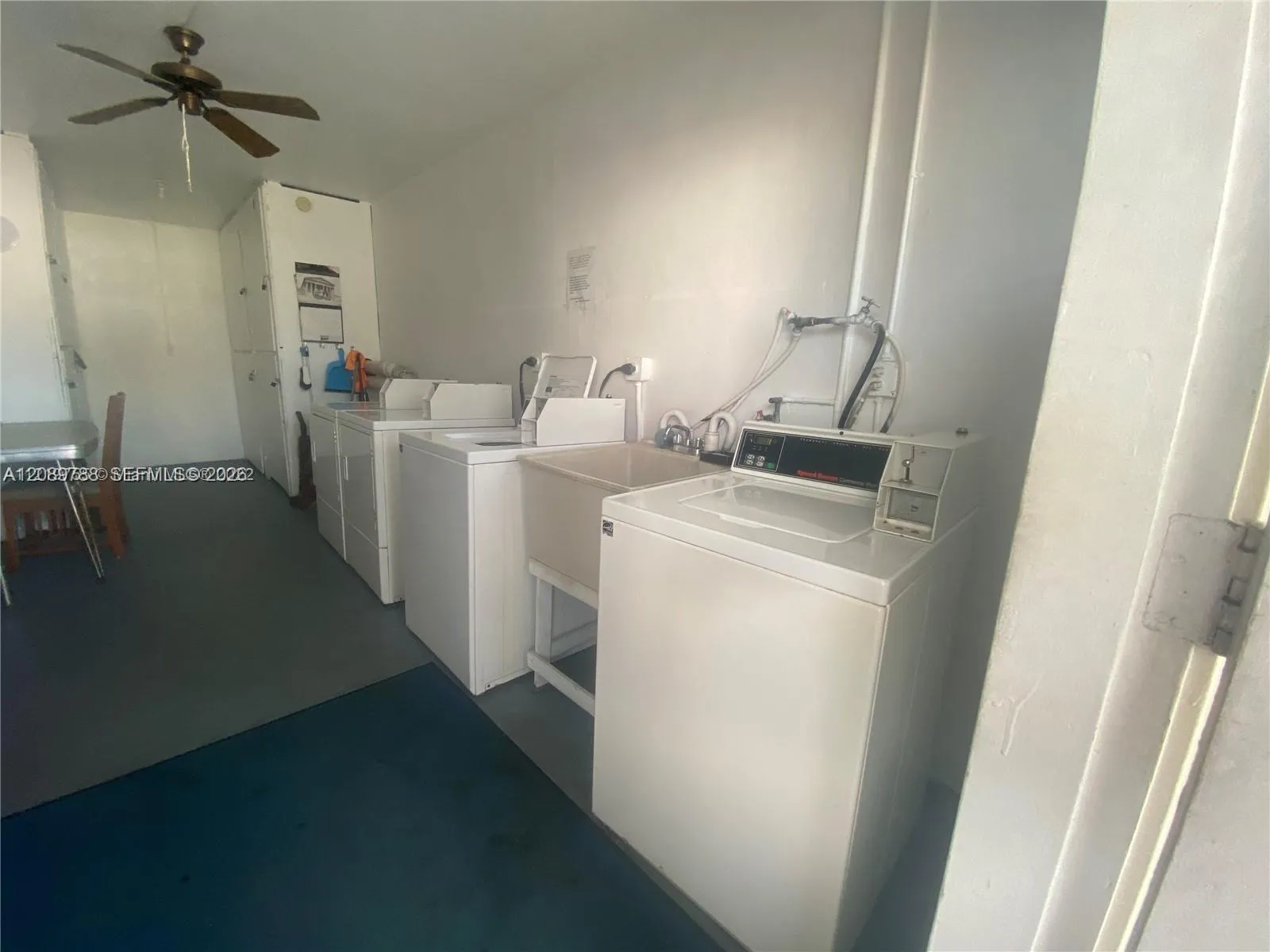 Laundry unit on same floor