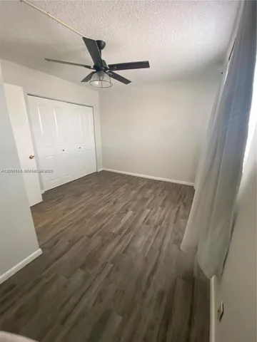 Large bedroom with study corner