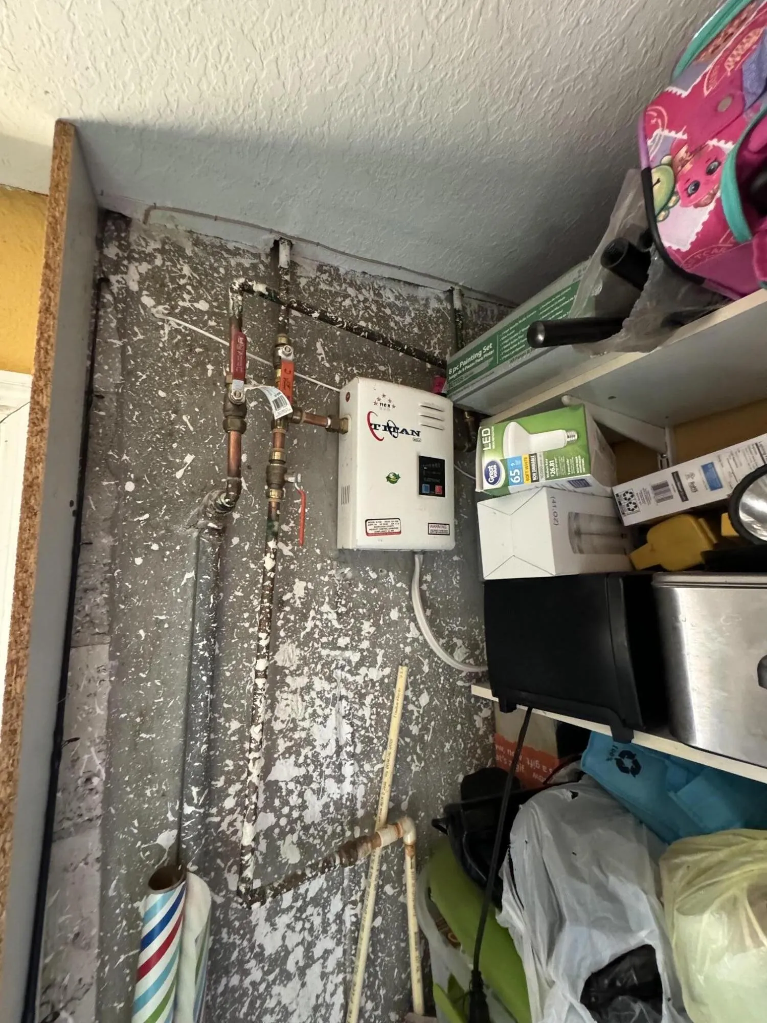 Tankless water heater