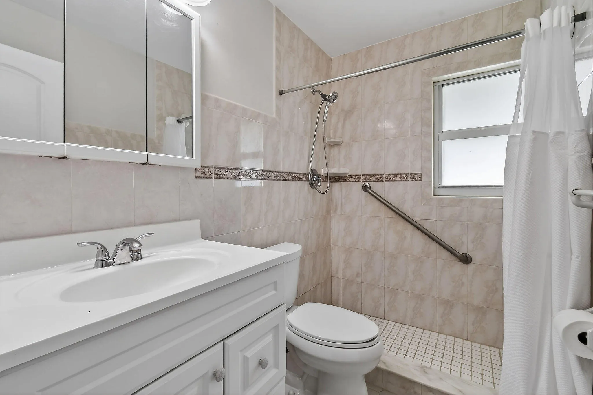 Newly appointed bathroom