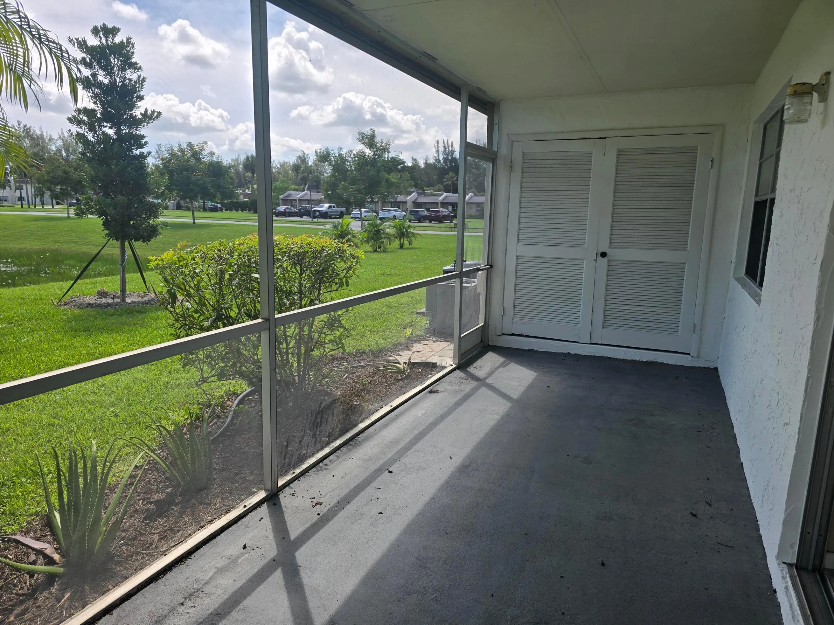 UTILITY CLOSET ,LARGE PATIO