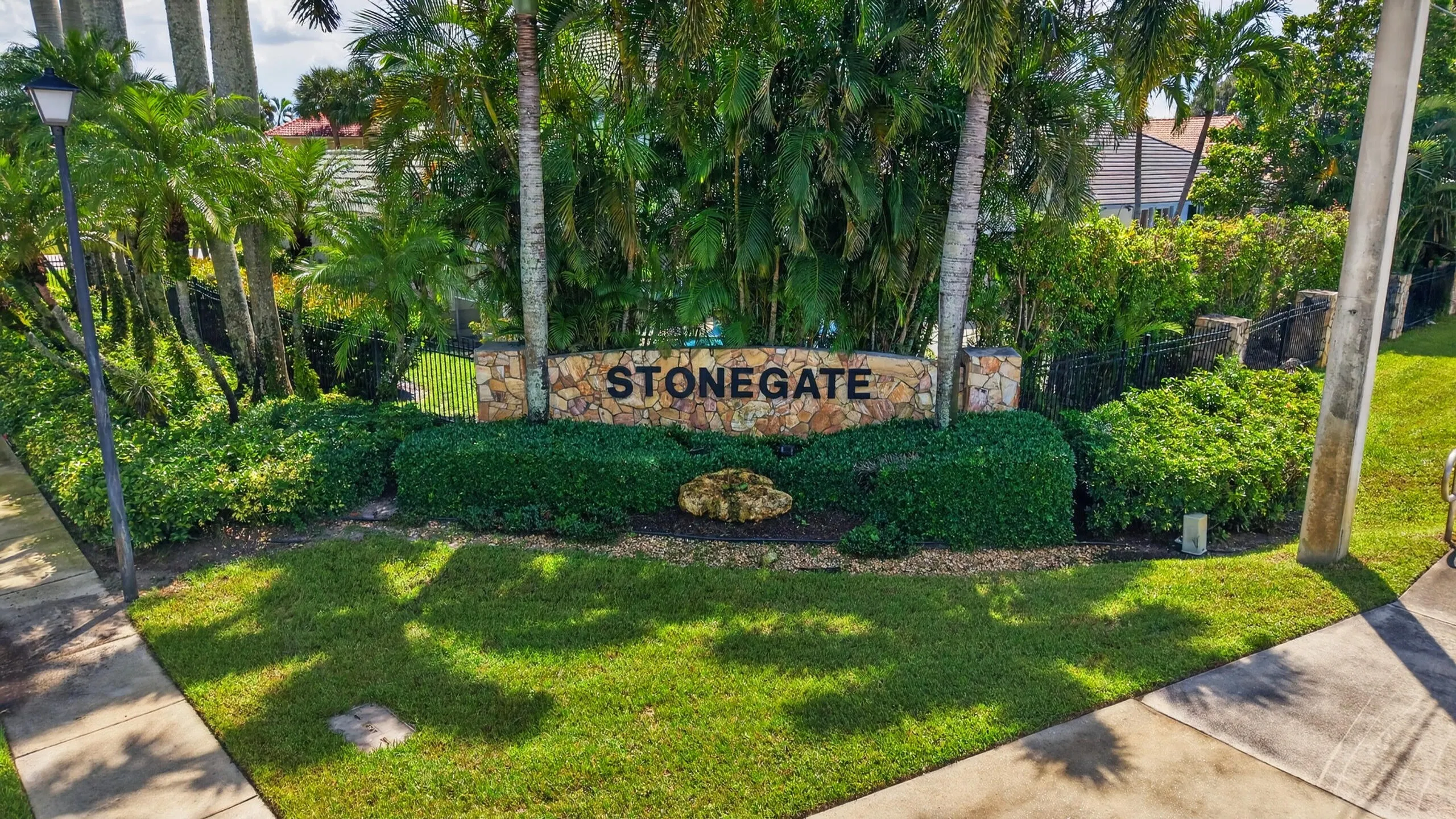Stonegate is a small boutique community with very low HOA fees