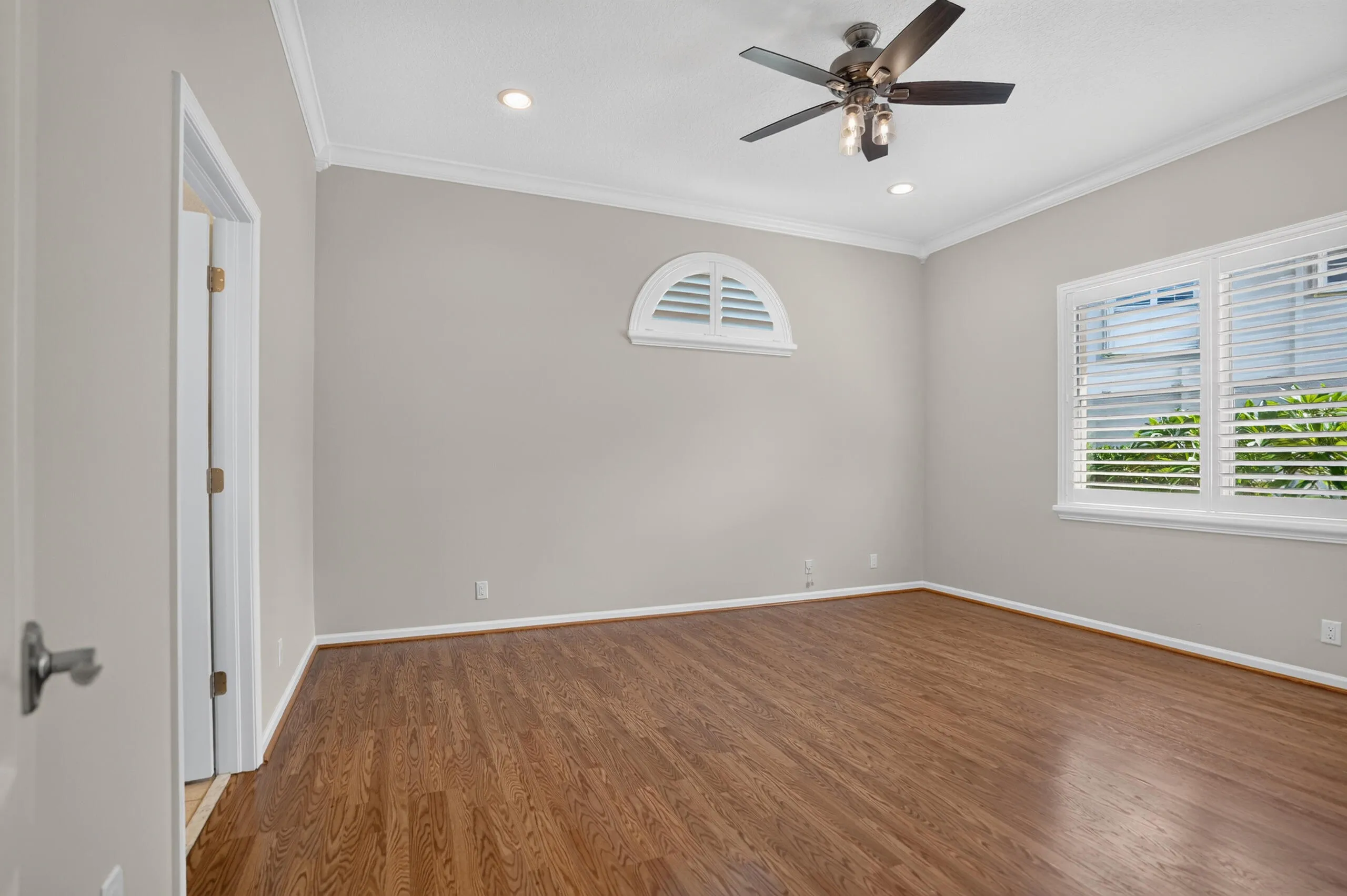 Primary Bedroom, split floor plan