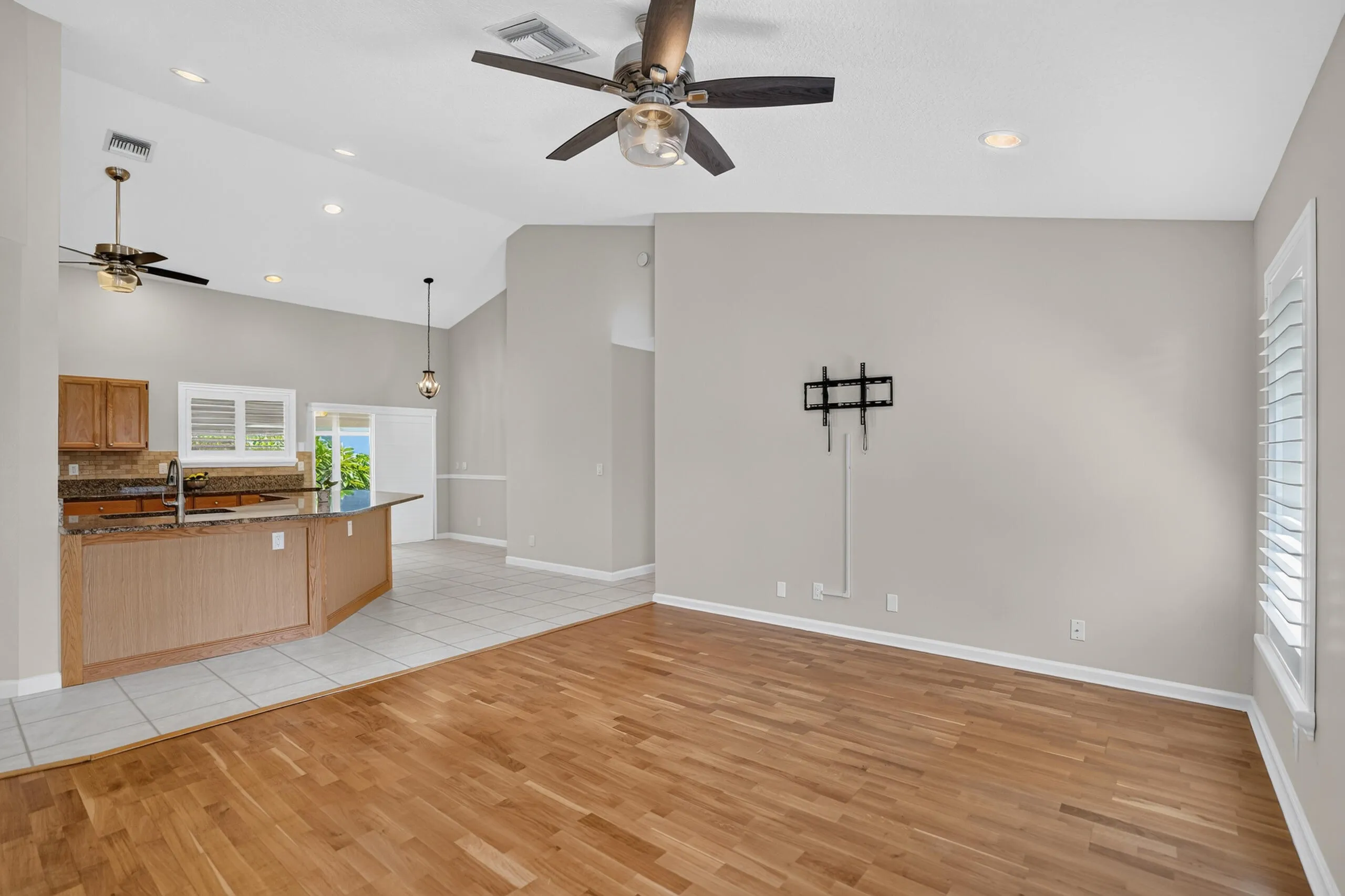 Open concept perfect for entertaining