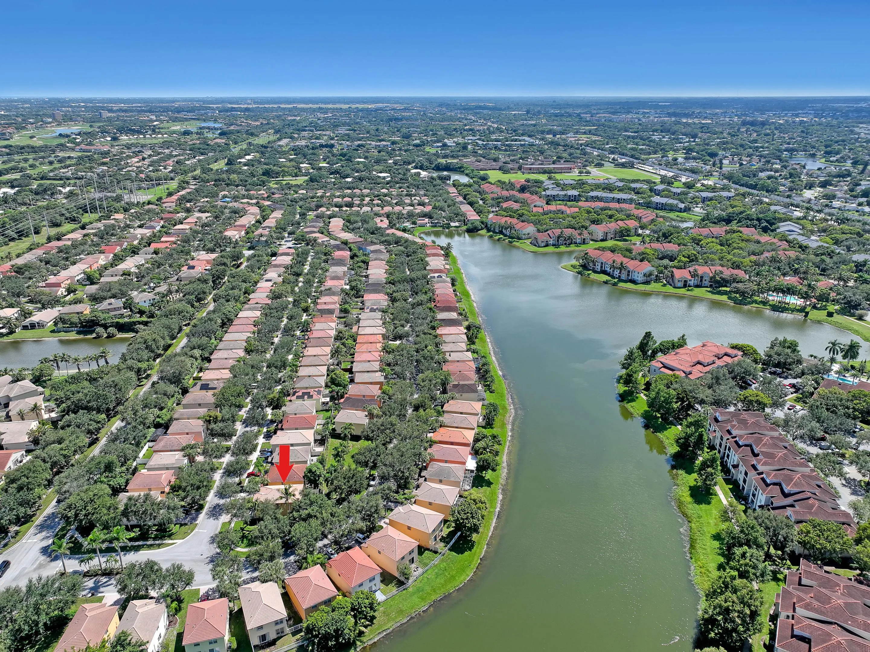 aerial view