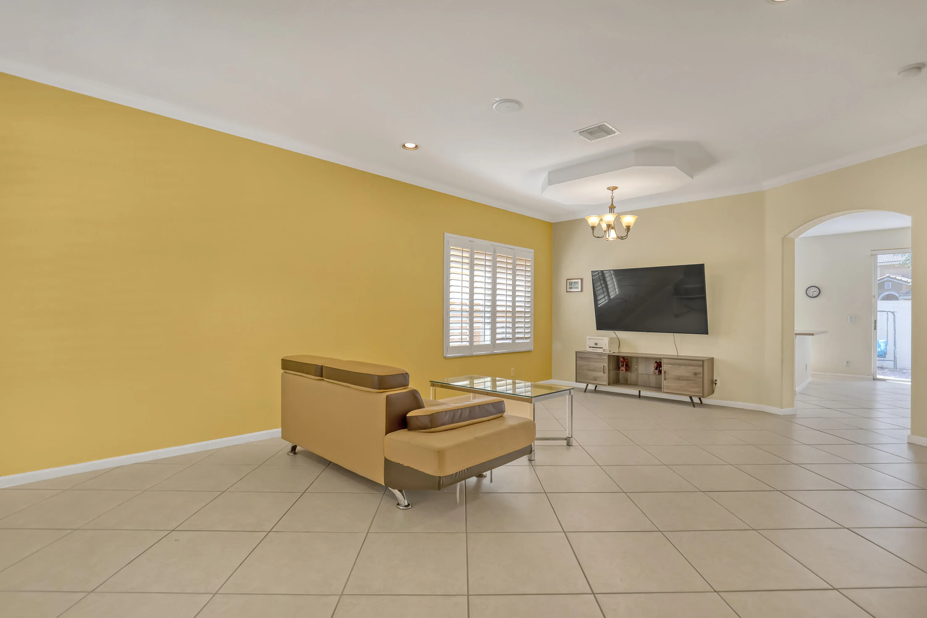living area view