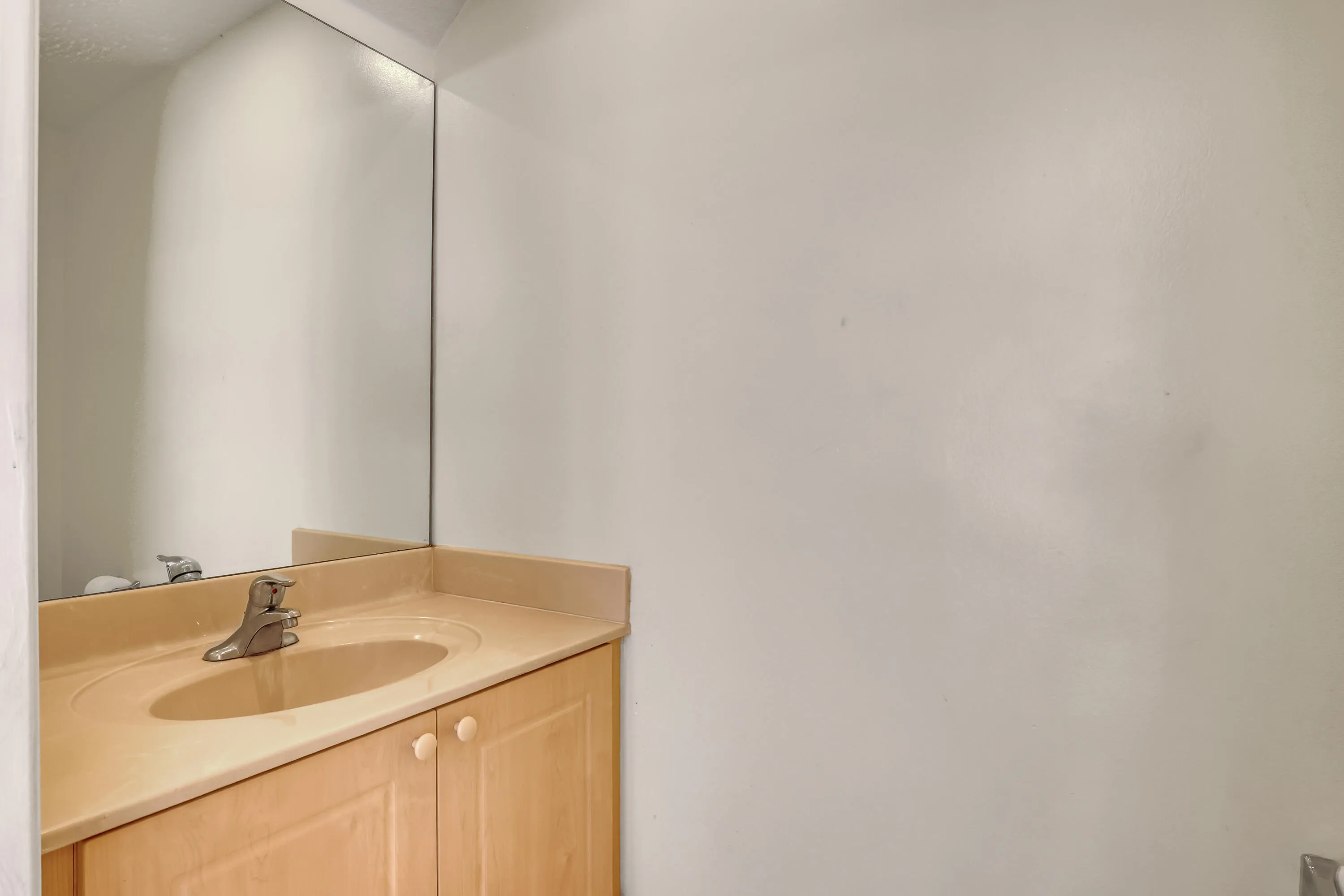 half bathroom downstairs