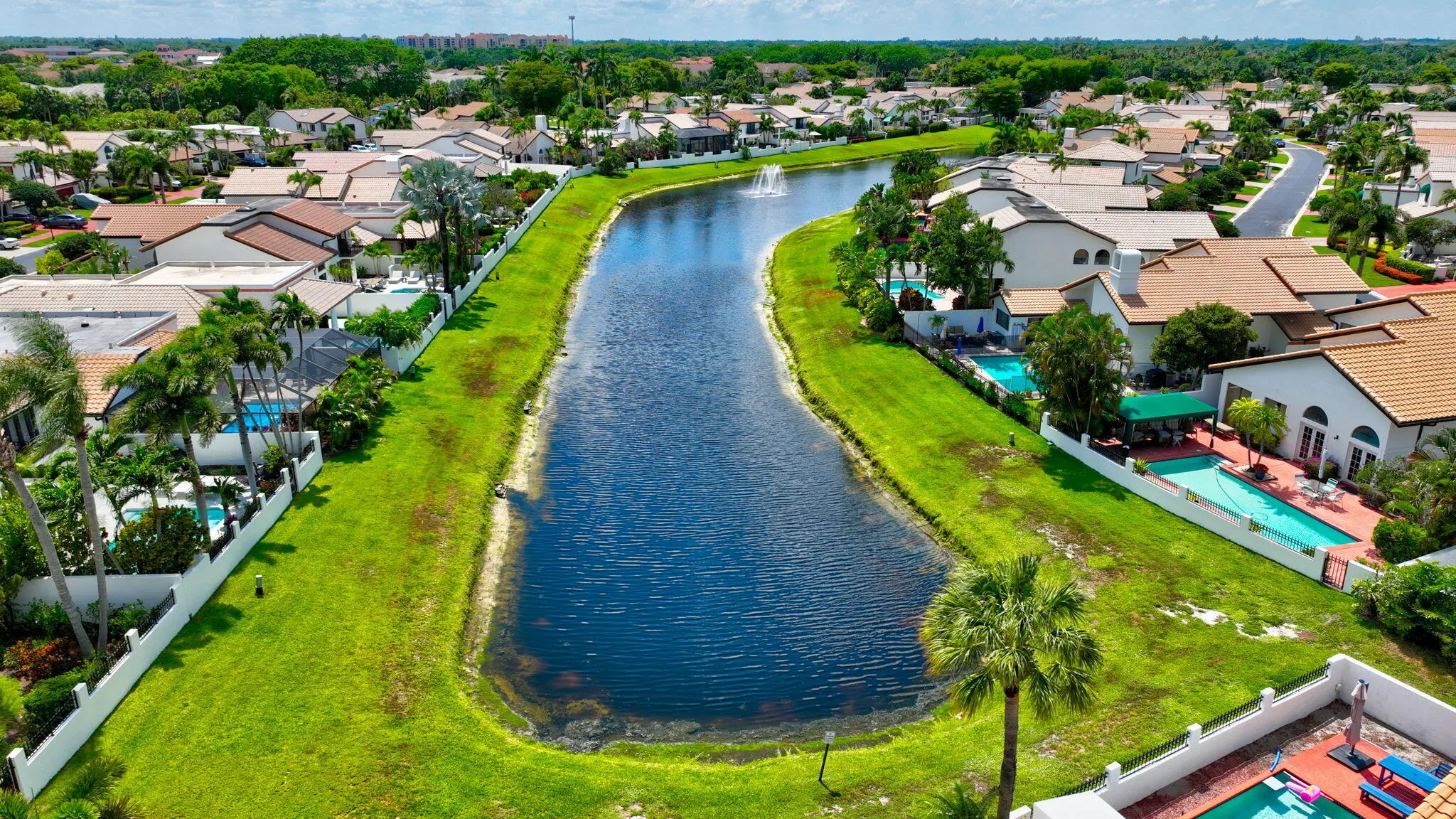 Aerial Views of the Lake