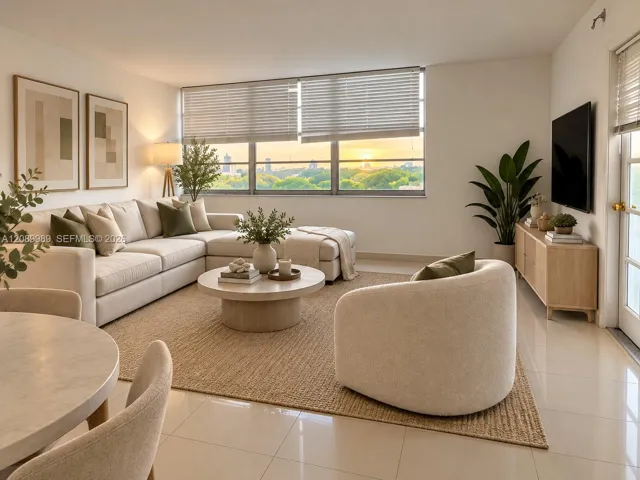 VIRTUALLY STAGED • FURNITURE & DECOR ARE DIGITAL