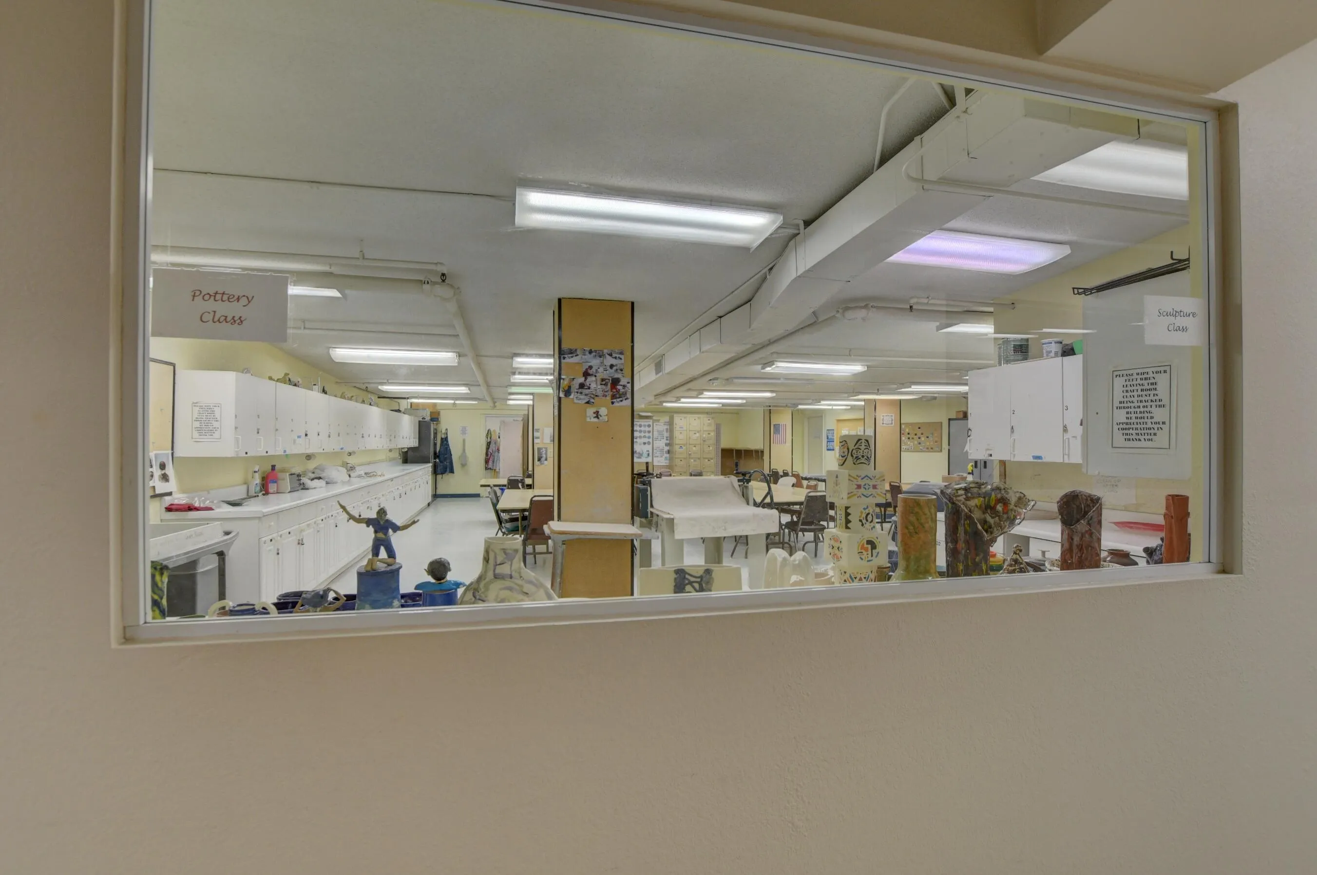 *Pottery & Sculpting Room