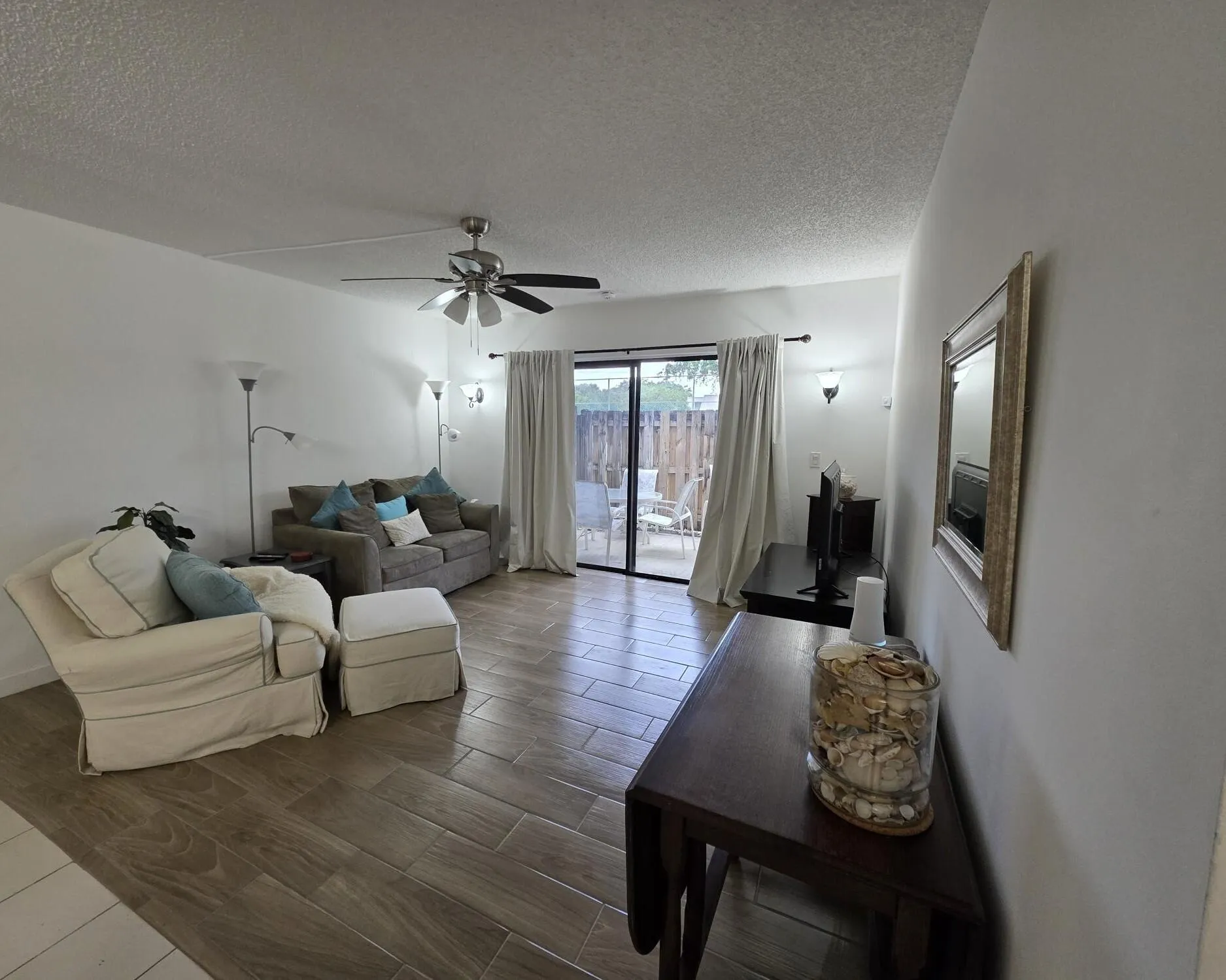 Family Room patio view