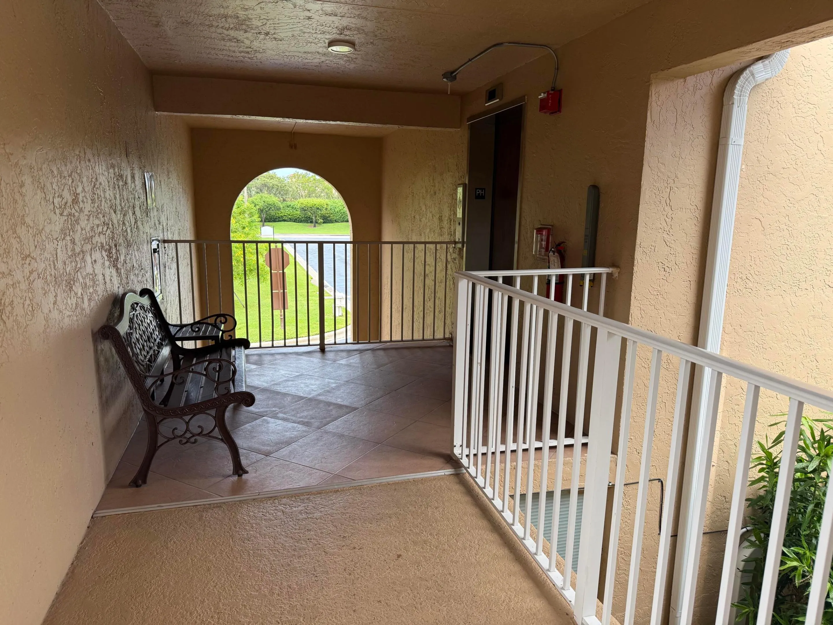 upstairs elevator