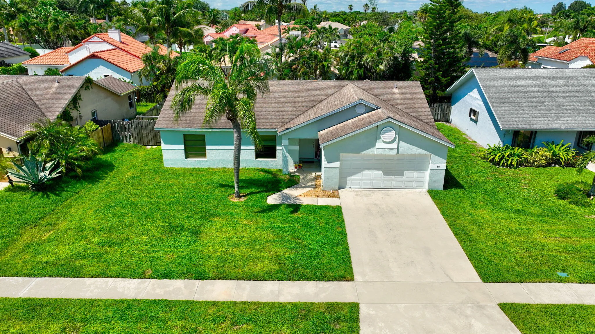 Aerial of the Home