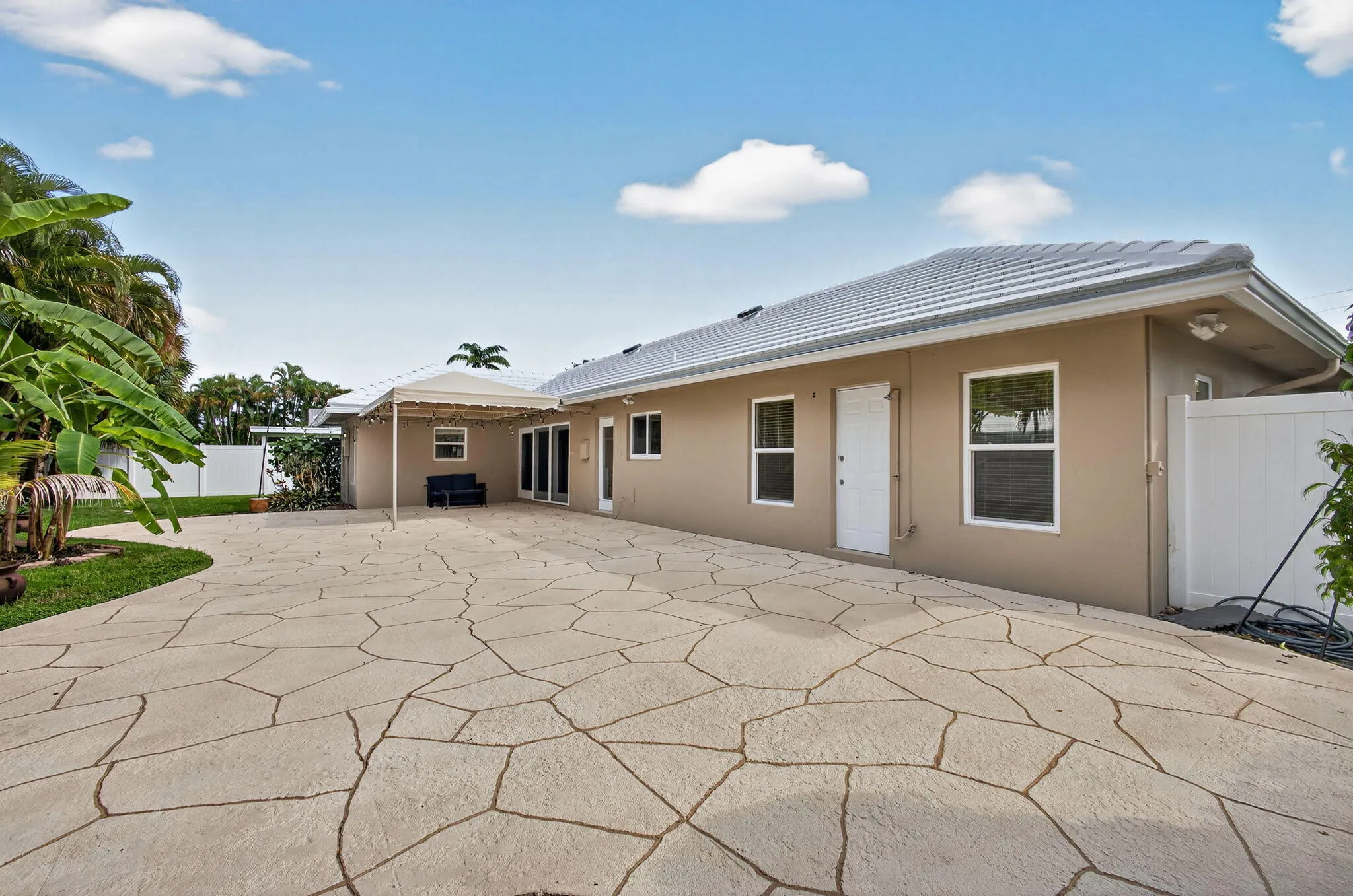 Back Patio & Yard