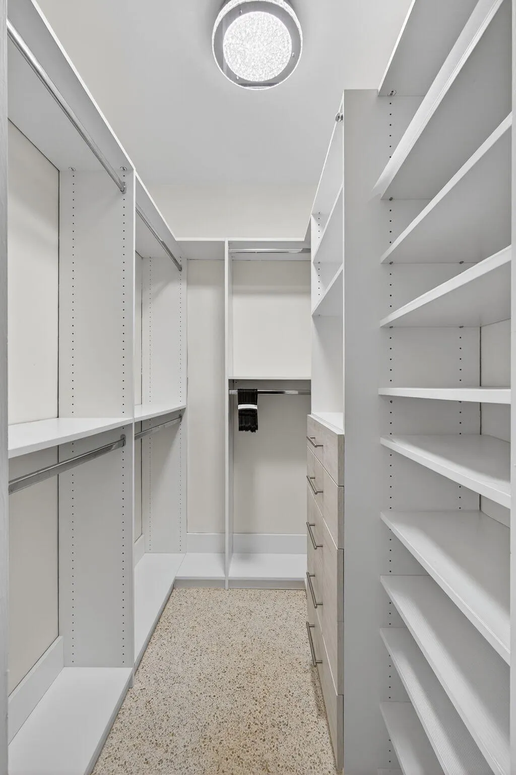 Large Walk in Closet with plenty of Space