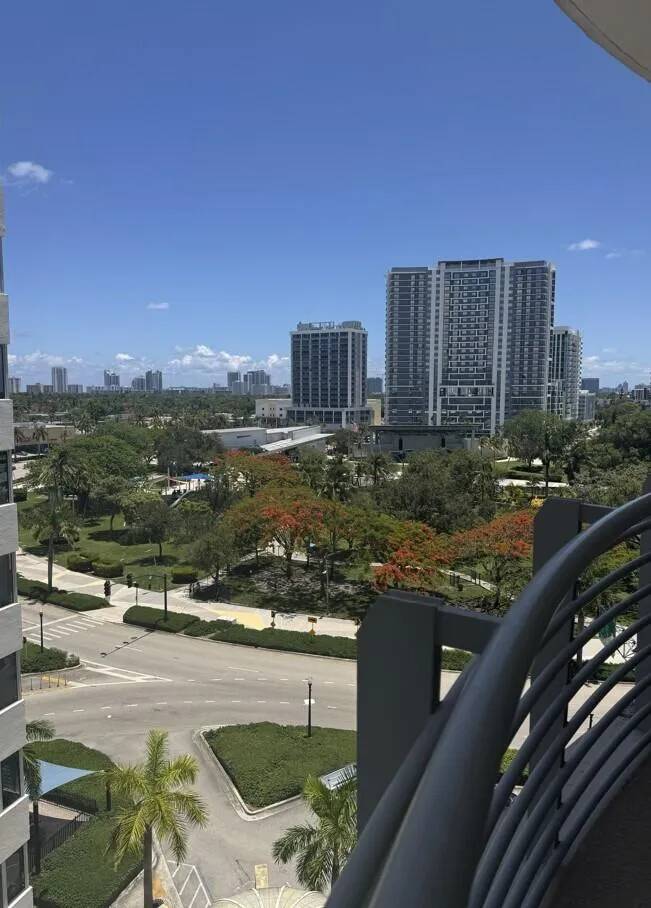 Views from the open Balcony