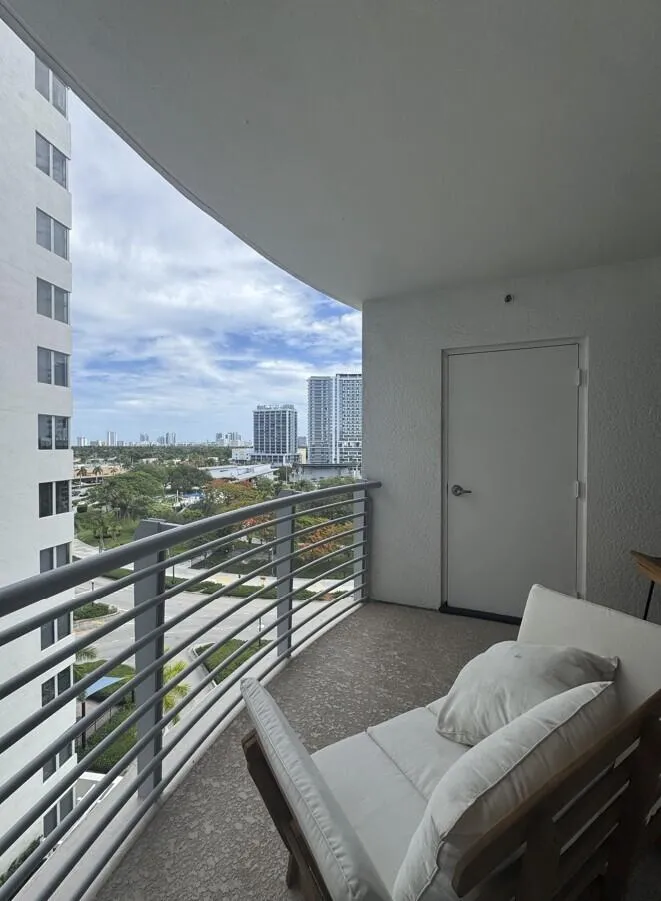 Views from the open Balcony
