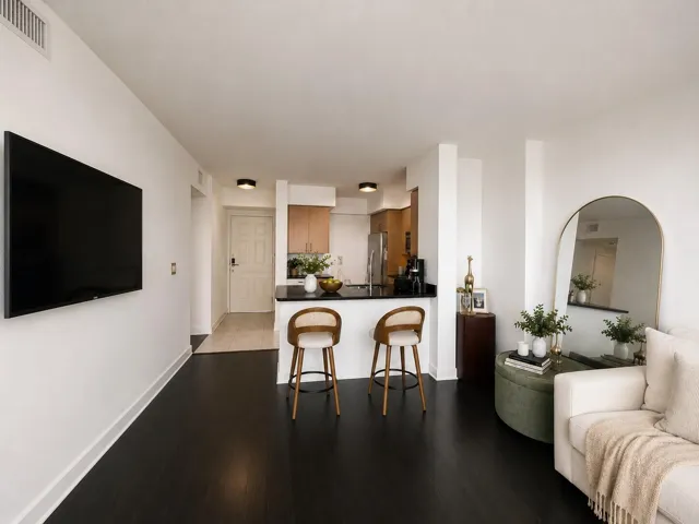 Modern Kitchen & Comfortable Living Area