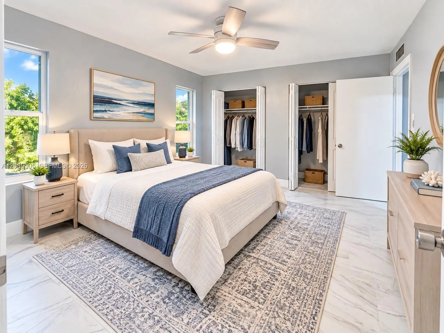 Staged room