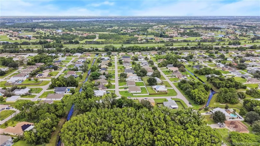Aerial View Looking West