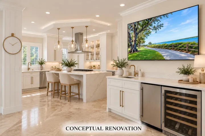 Kitchen Modern Conceptual Renovation