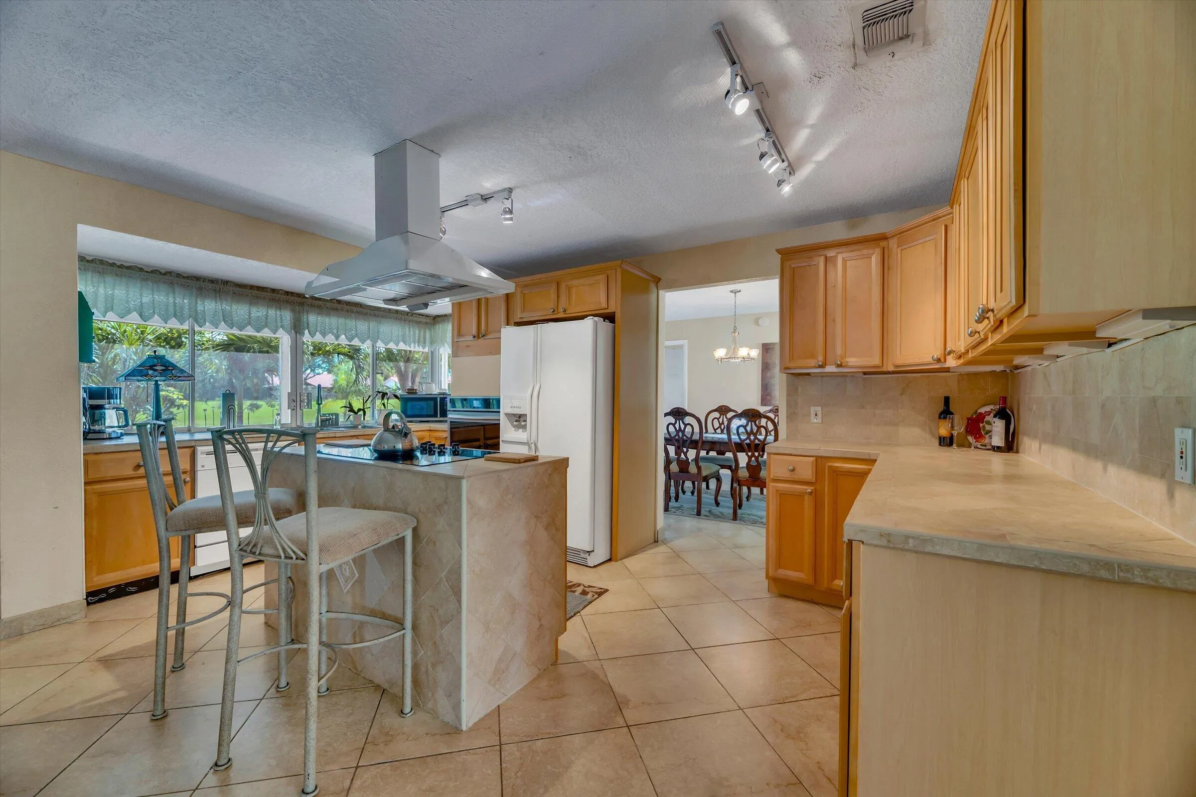 Kitchen Adjacent to Formal Dining Room