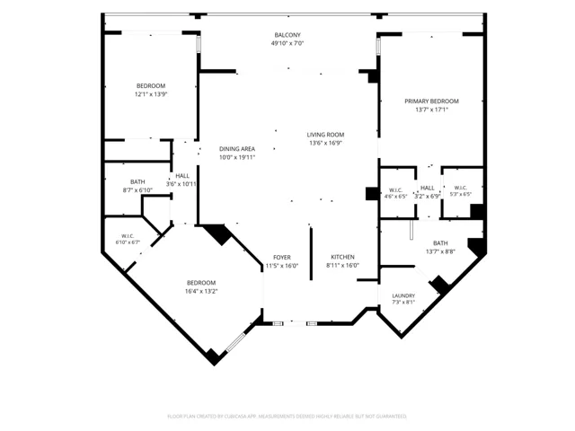 Tiara 1503 Floorplan Rendering