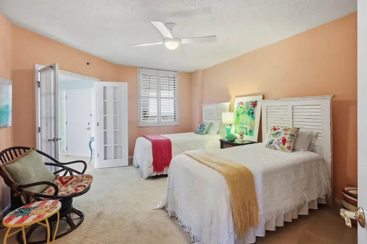 Double door Entry to 3rd Bedroom