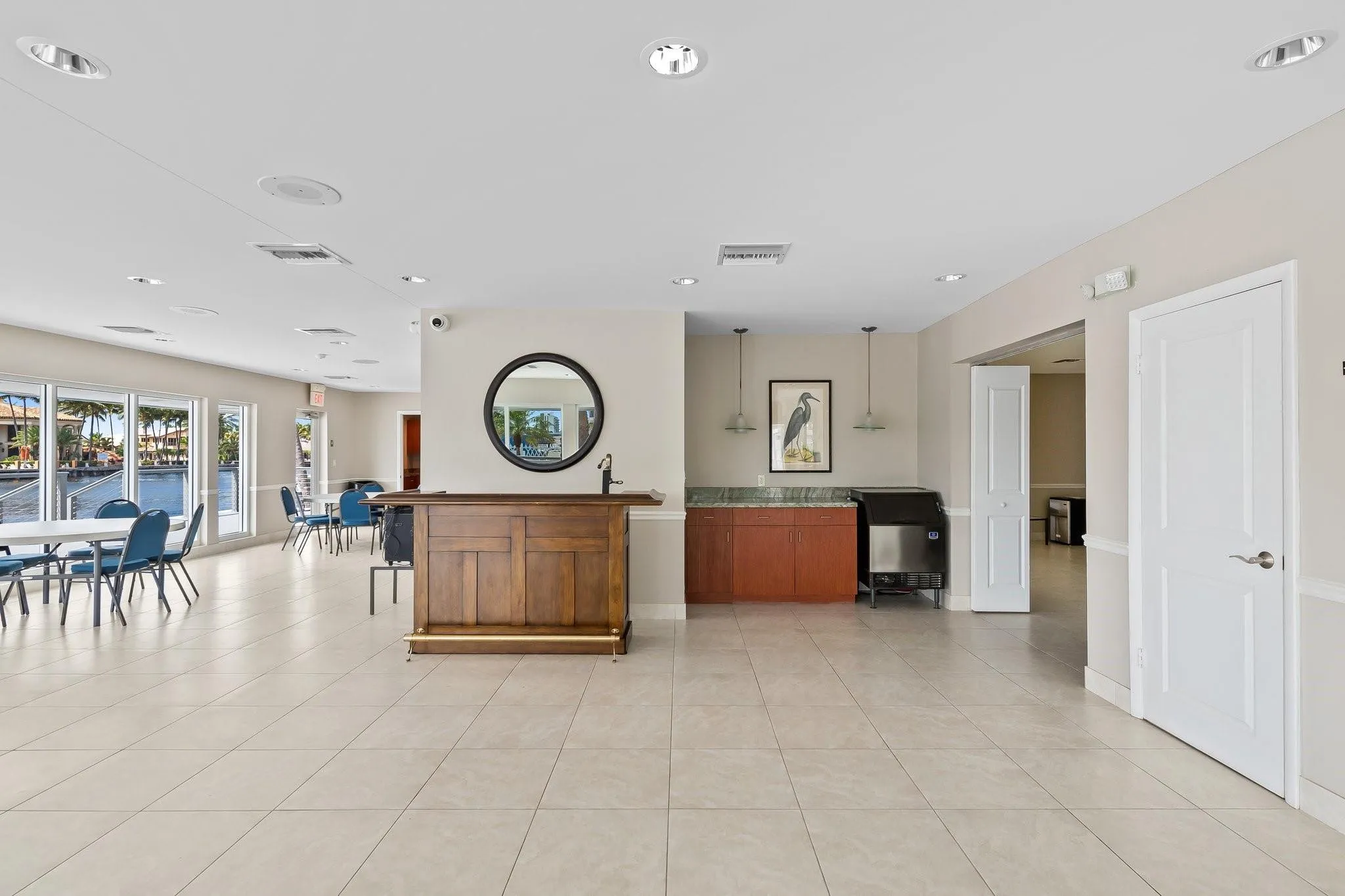 Clubhouse interior