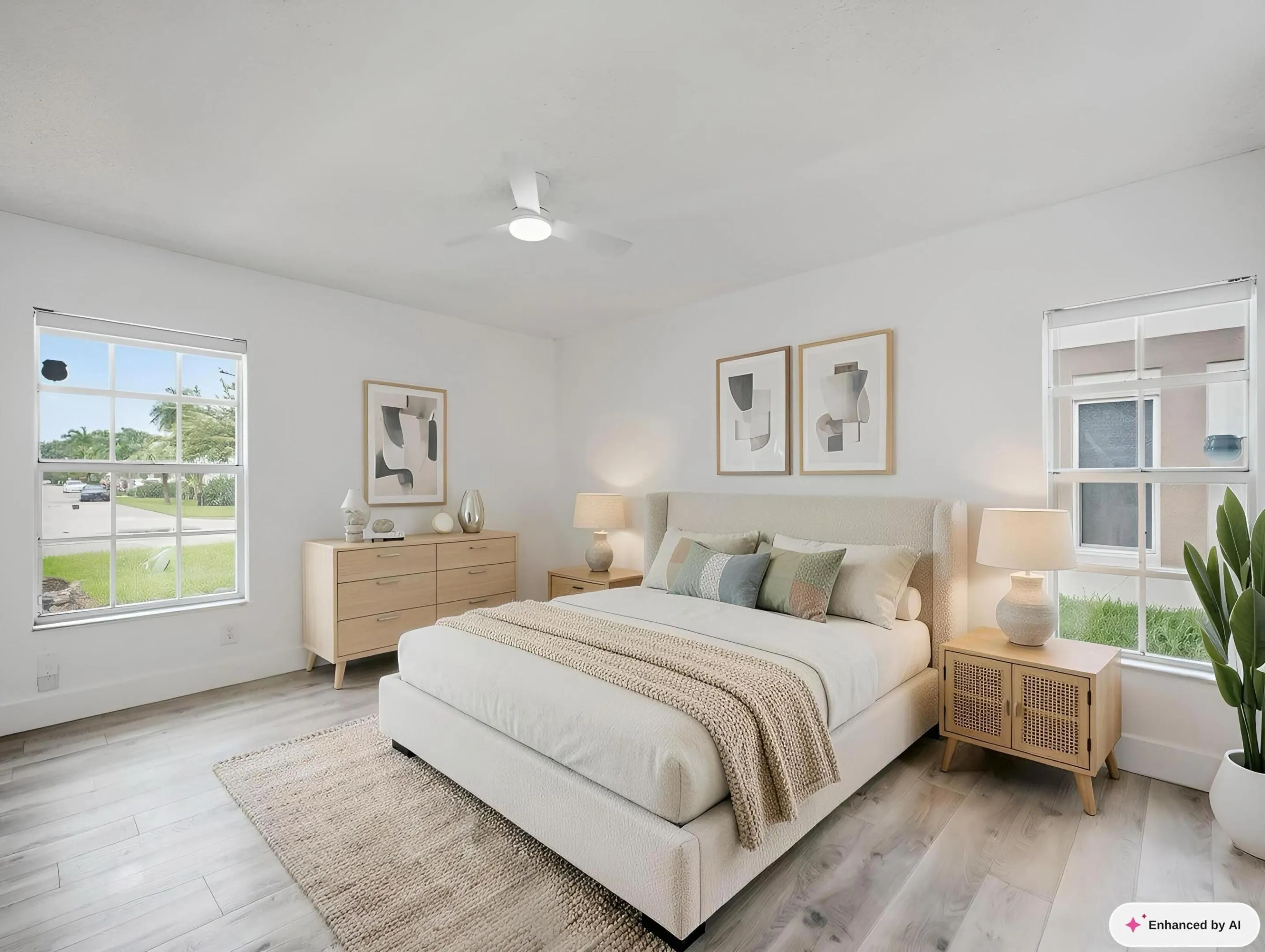 Guest Bedroom Staged