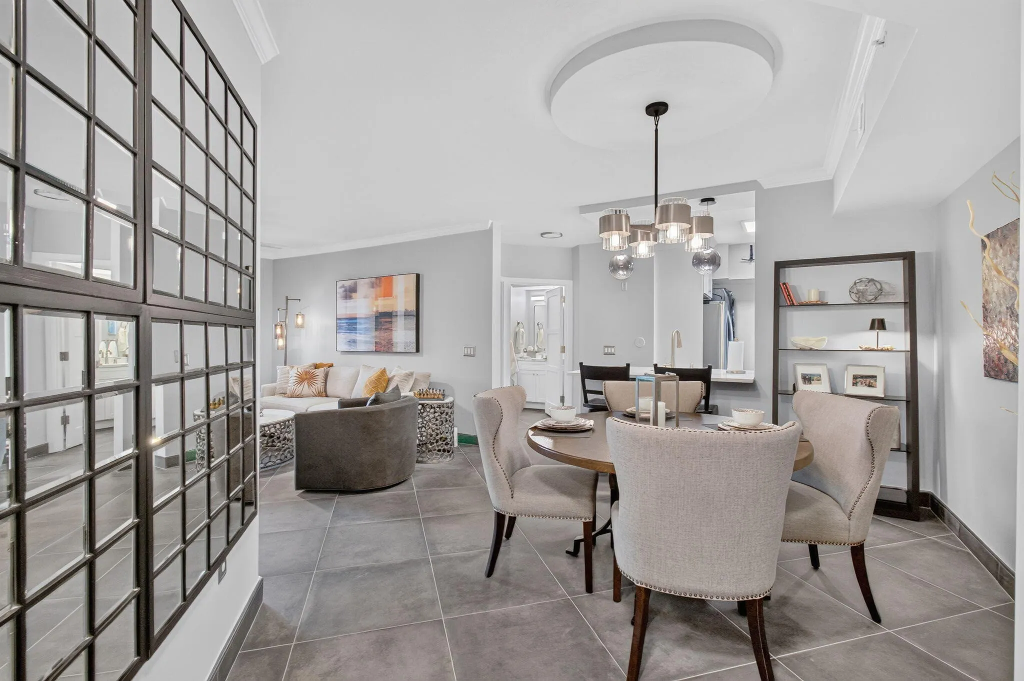 ENTRY INTO DINING ROOM
