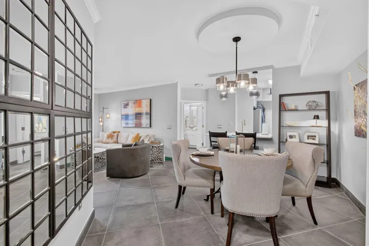 ENTRY INTO DINING ROOM