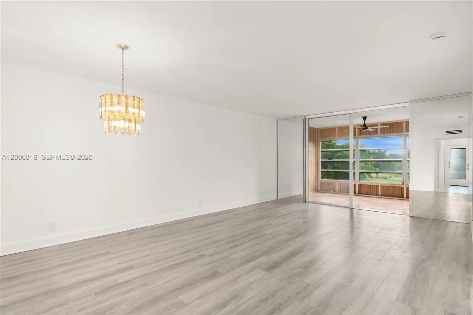 INTO LIVING ROOM