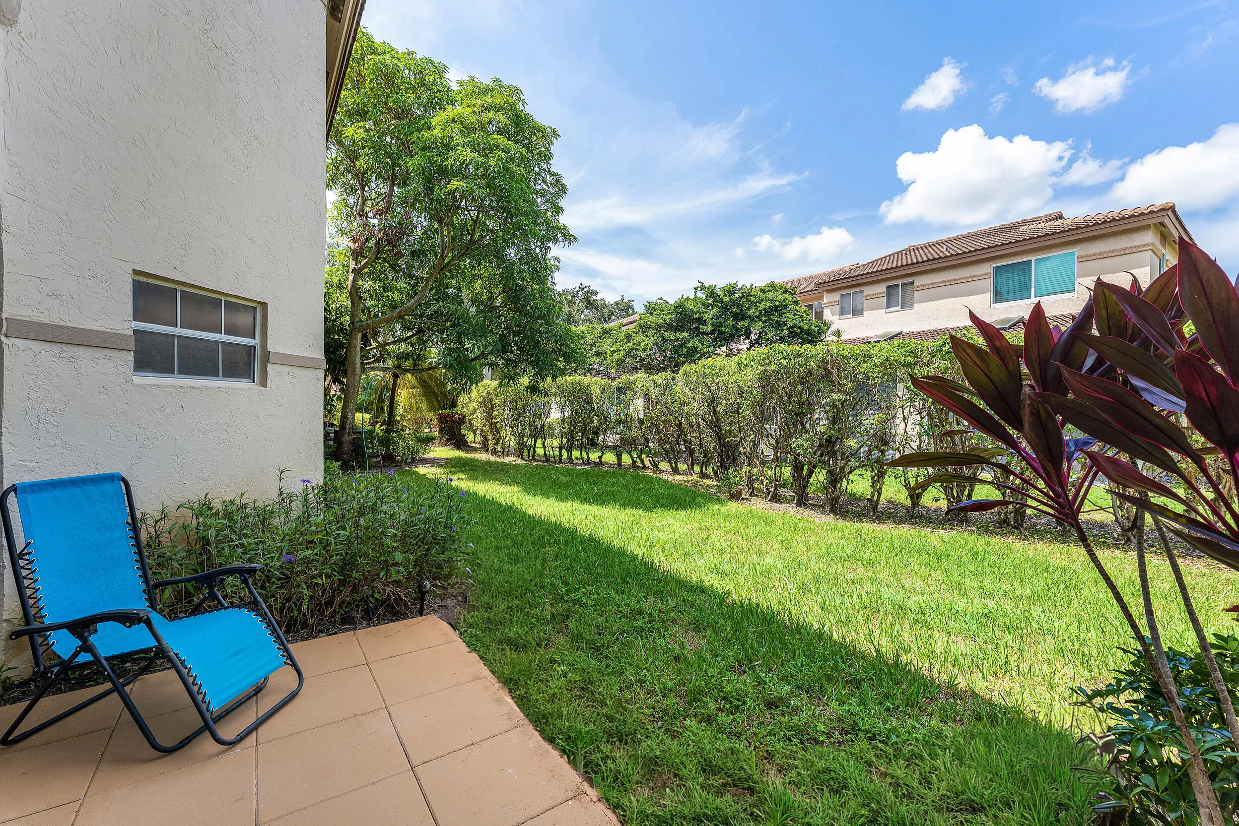 Rear Open Patio