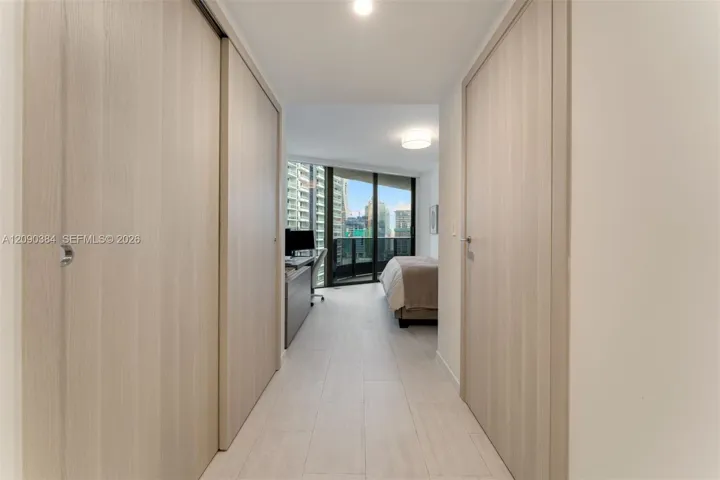 Entry Hallway to primary bedroom