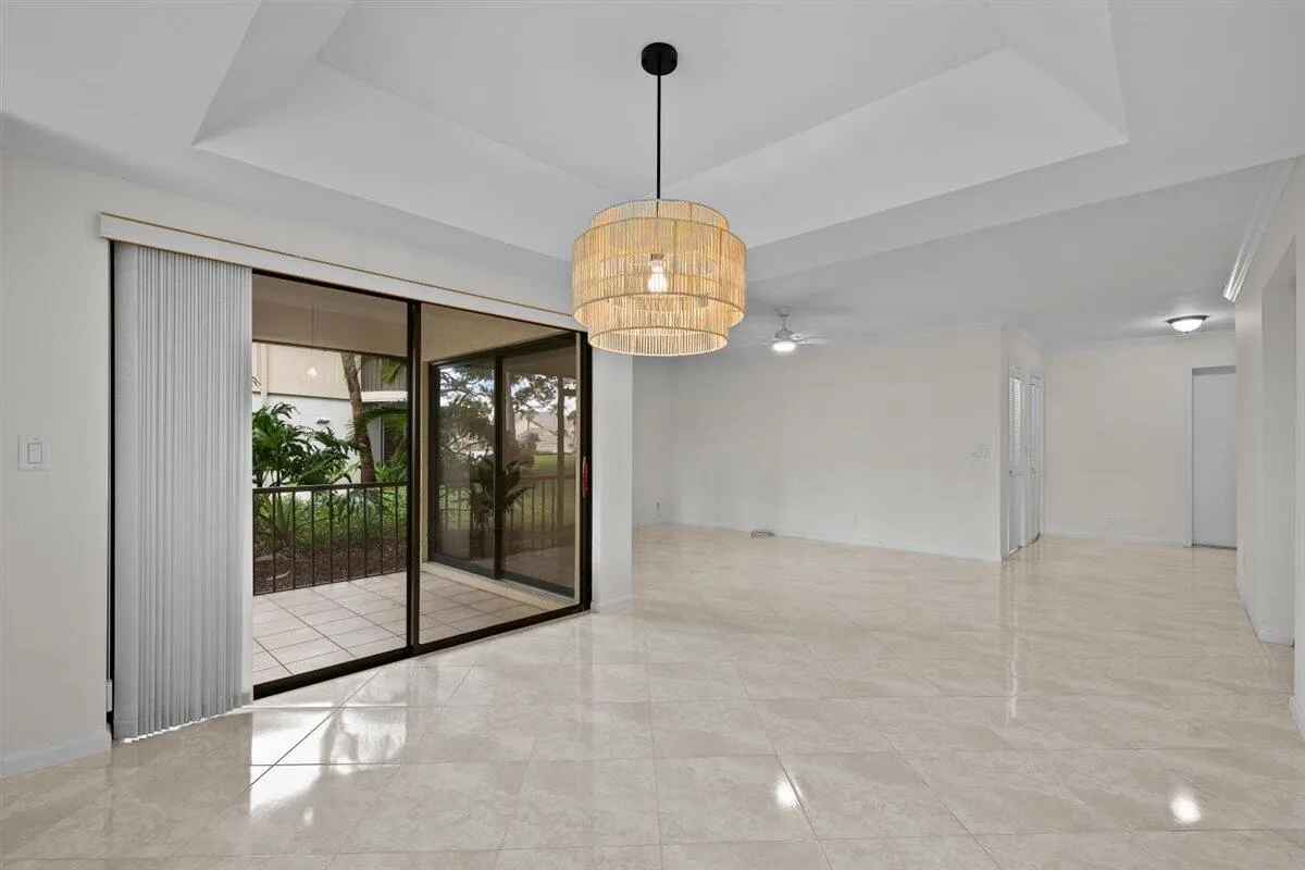 Living Area Overlooking Patio