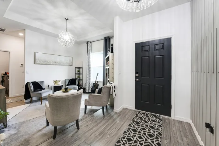 Welcoming Entry & Living Area
