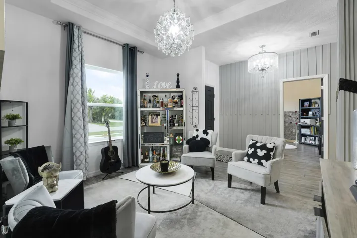 Spacious Living Room with Natural Light