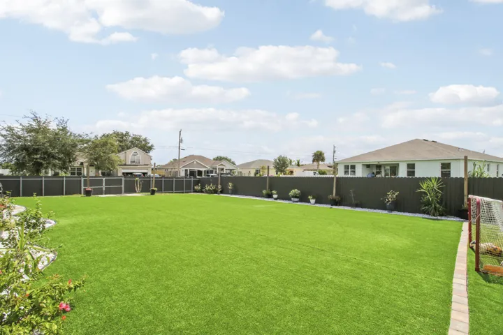Spacious Backyard and Lawn
